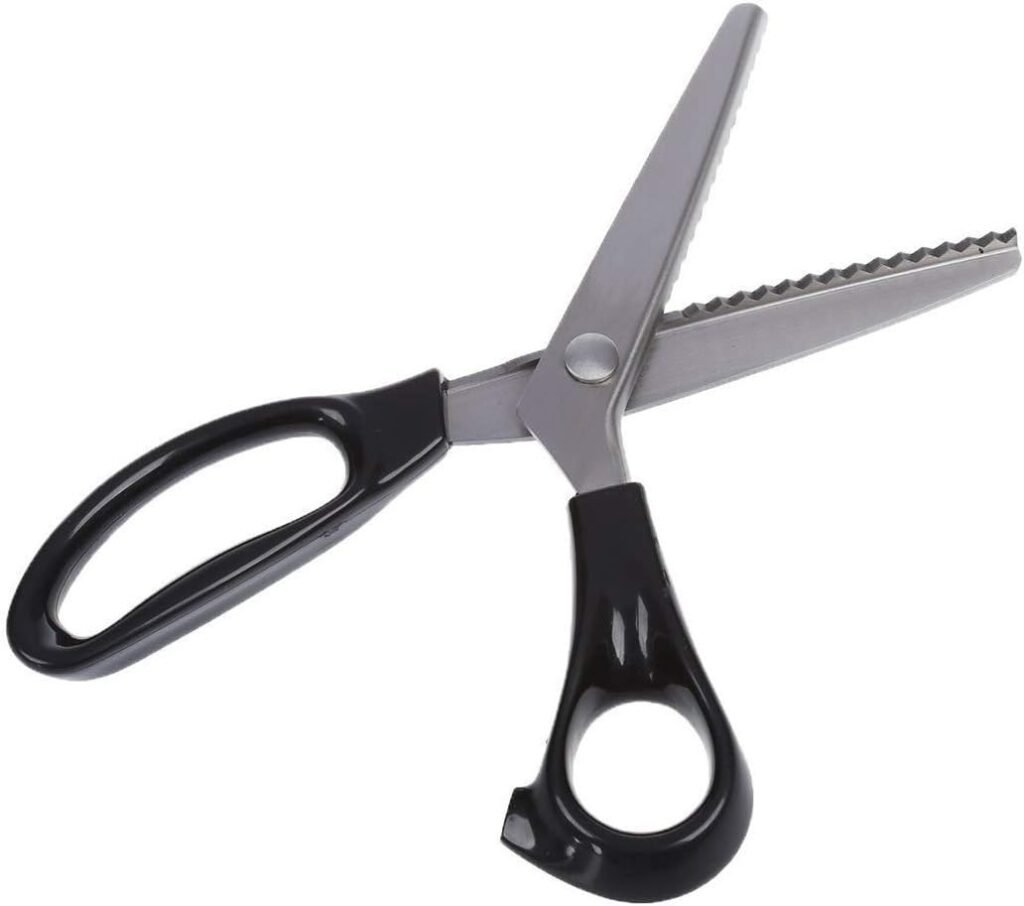 Hobbyschaar van roestvrij staal voor naaien en knutselen met ergonomische handgrepen