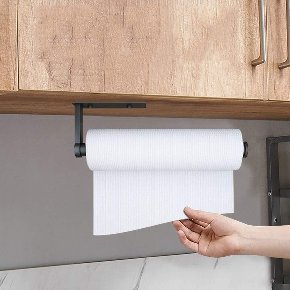 Verhoog de efficiëntie van je keuken met deze hoogwaardige wandmontage keukenrolhouder. Deze praktische oplossing zorgt niet alleen voor ruimtebesparing, maar houdt ook je keukenrollen binnen handbereik. Ontdek de voordelen van dit handige keukenaccessoire en geef je keuken een nette en georganiseerde uitstraling! Voordelen: Wandmontage voor optimaal gebruik van ruimte. Eenvoudige installatie zonder schroeven. Geschikt voor diverse keukenrollen. Robuust en duurzaam ontwerp. Makkelijk te onderhouden. Ruimtebesparende Wandmontage Deze keukenrolhouder is ontworpen om je keuken overzichtelijk en opgeruimd te houden. Door de wandmontage kun je keukenrollen eenvoudig aan de muur bevestigen, zodat je waardevolle ruimte op je aanrecht kunt besparen. Eenvoudige Installatie zonder Schroeven Het bevestigen van deze houder is snel en eenvoudig dankzij het schroefloze ontwerp. Je hebt geen gereedschap nodig en kunt de houder zonder moeite aan de muur bevestigen. Geschikt voor Diverse Keukenrollen Deze veelzijdige houder is geschikt voor een breed scala aan keukenrollen van verschillende merken en maten. Dit biedt je de flexibiliteit om je favoriete keukenrollen te gebruiken zonder beperkingen. Robuust en Duurzaam Ontwerp De houder is gemaakt van hoogwaardige materialen die garant staan voor een lange levensduur en stabiliteit. Je kunt erop rekenen dat je keukenrollen veilig en stevig worden vastgehouden. Makkelijk te Onderhouden Het schoonmaken van de houder is eenvoudig. Een snelle veeg met een vochtige doek is genoeg om hem vrij van vlekken te houden en je keuken in topconditie te houden. Verpakking: 1 x Keukenrolhouder voor wandmontage Montagemateriaal voor eenvoudige installatie Heldere instructies voor een vlotte montage Productspecificaties: Materiaal: Hoogwaardig kunststof Kleur: Neutraal en stijlvol, past bij elke keukeninrichting Afmetingen: 28 x 8,8 x 7,62 cm Gewicht: 227 gram Zelfklevend: Ja Geschikt voor: Diverse soorten keukenrollen Bestel nu deze efficiënte wandmontage keukenrolhouder en ervaar het gemak van een georganiseerde en nette keuken. Verbeter de functionaliteit van je keuken en maak je dagelijkse taken eenvoudiger. Wacht niet langer, bestel vandaag nog en transformeer je keuken!