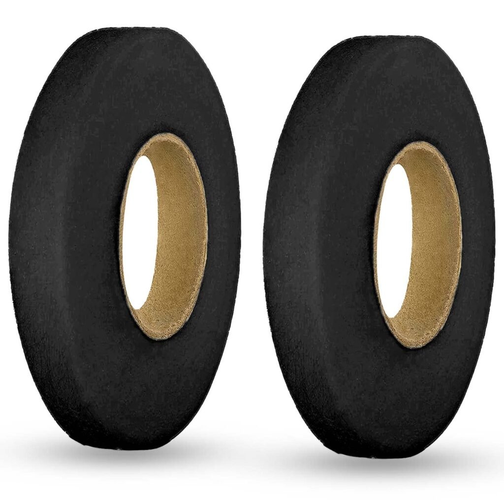 Opstrijkbare zoomband wit voor gordijnen en kleding, 2 cm breed en 10 meter lang