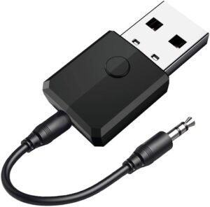 Bluetooth zender en ontvanger, 2-in-1 draadloze audioadapter voor tv en pc, geschikt voor Bluetooth koptelefoons en speakers
