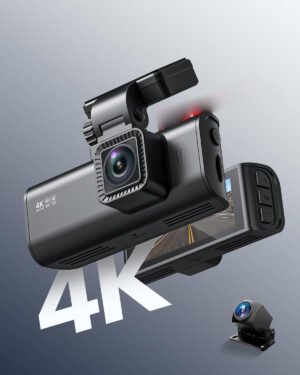 HD dashcam met 170° groothoeklens en 1080p opnamekwaliteit voor de auto