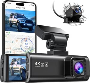 Full HD Dashcam – Dual Camera Voor- en Achteruitzicht – Auto Dashboard Recorder met LCD-display – Parkeermodus