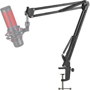 Microfoonadapter met Schokdemping – Microfoonhouder voor Opnameapparatuur – Trillingsdempende Accessoire – Eenvoudig te Bevestigen