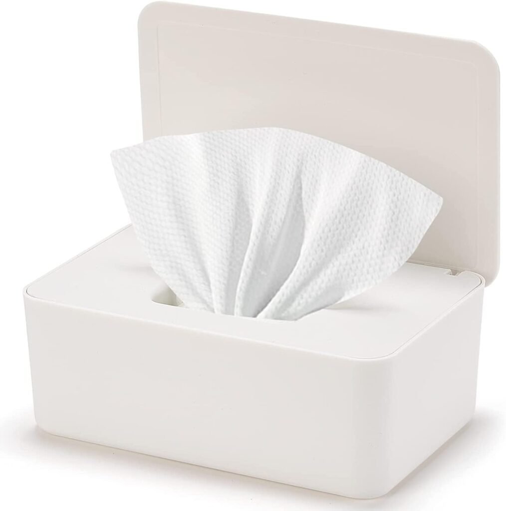 Houder voor zijdepapier met opbergdoos voor keuken en badkamer