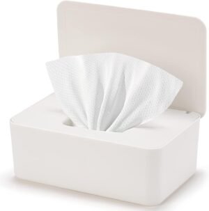 Houder voor zijdepapier met opbergdoos voor keuken en badkamer