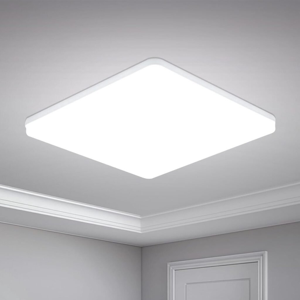 LED plafondlamp met verstelbare lichtkleuren voor woonkamer en slaapkamer