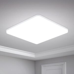 LED plafondlamp met verstelbare lichtkleuren voor woonkamer en slaapkamer