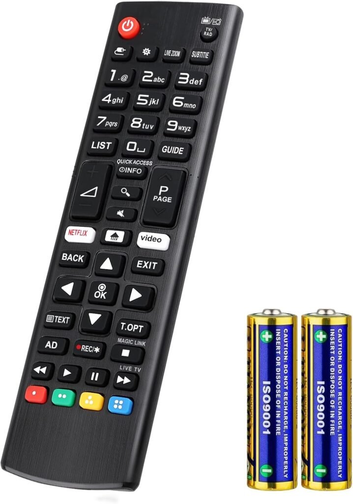 Universele programmeerbare afstandsbediening zwart