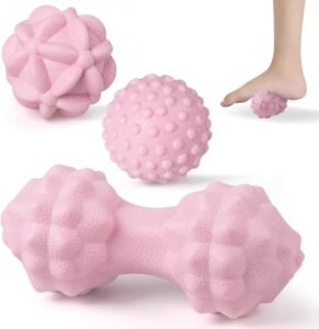 Diepe Weefselmassage Ballen Set – Triggerpoint Massageballen voor Myofasciale Massage – Spierpijn Verlichting – Set van 2