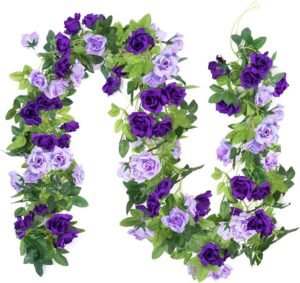 Kunstmatige Klimop Slinger – Realistische Kunstplant voor Binnen en Buiten – Groene Hangplant – Set van 3, 2 Meter per Slinger