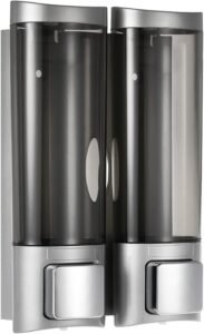 Wandgemonteerde Zeepdispenser Zwart – Vloeibare Zeepdispenser – Muurbevestiging – Hygiënische Handzeepdispenser