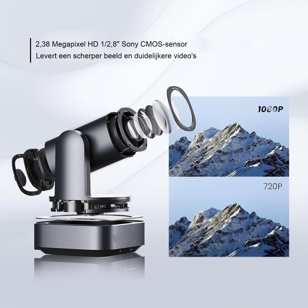 20x Optische Zoom PTZ Camera met USB HDMI LAN IP voor 1080p 60fps live streaming en videoconferentie