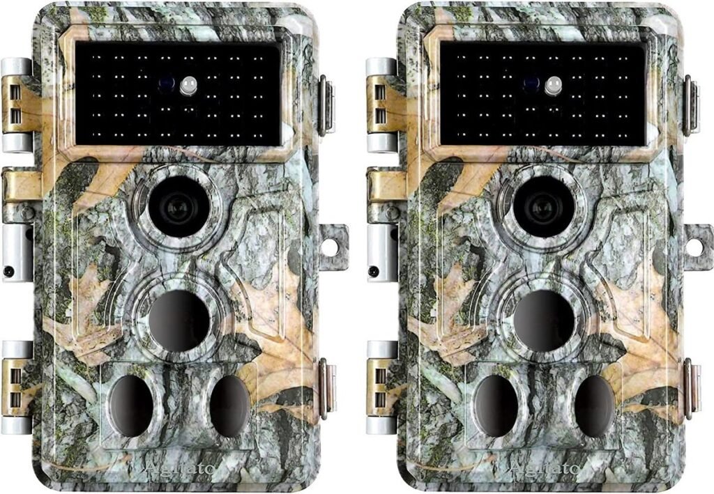 Wildlife camera met bewegingsdetectie, nachtzicht en waterdichte behuizing voor buitengebruik