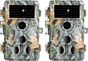 Wildlife camera met bewegingsdetectie, nachtzicht en waterdichte behuizing voor buitengebruik