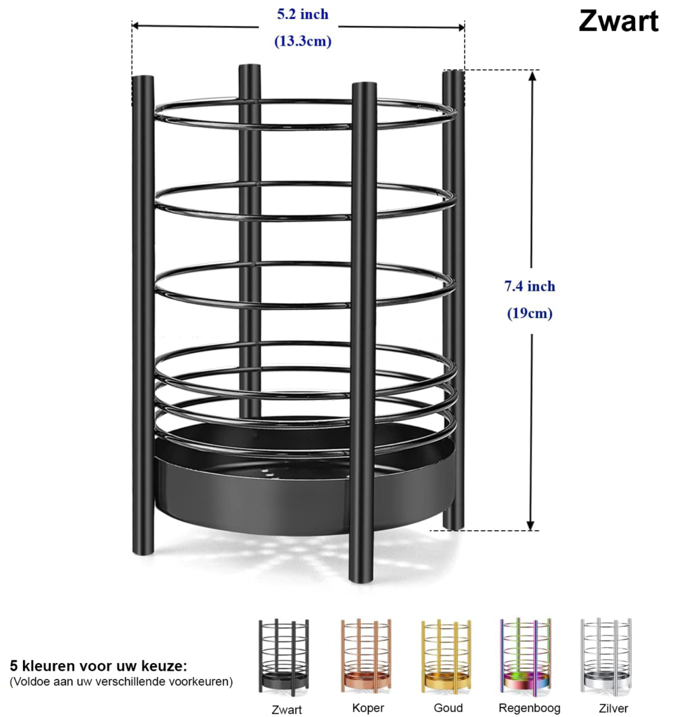 RVS spatelpot met titanium coating voor keukengerei
