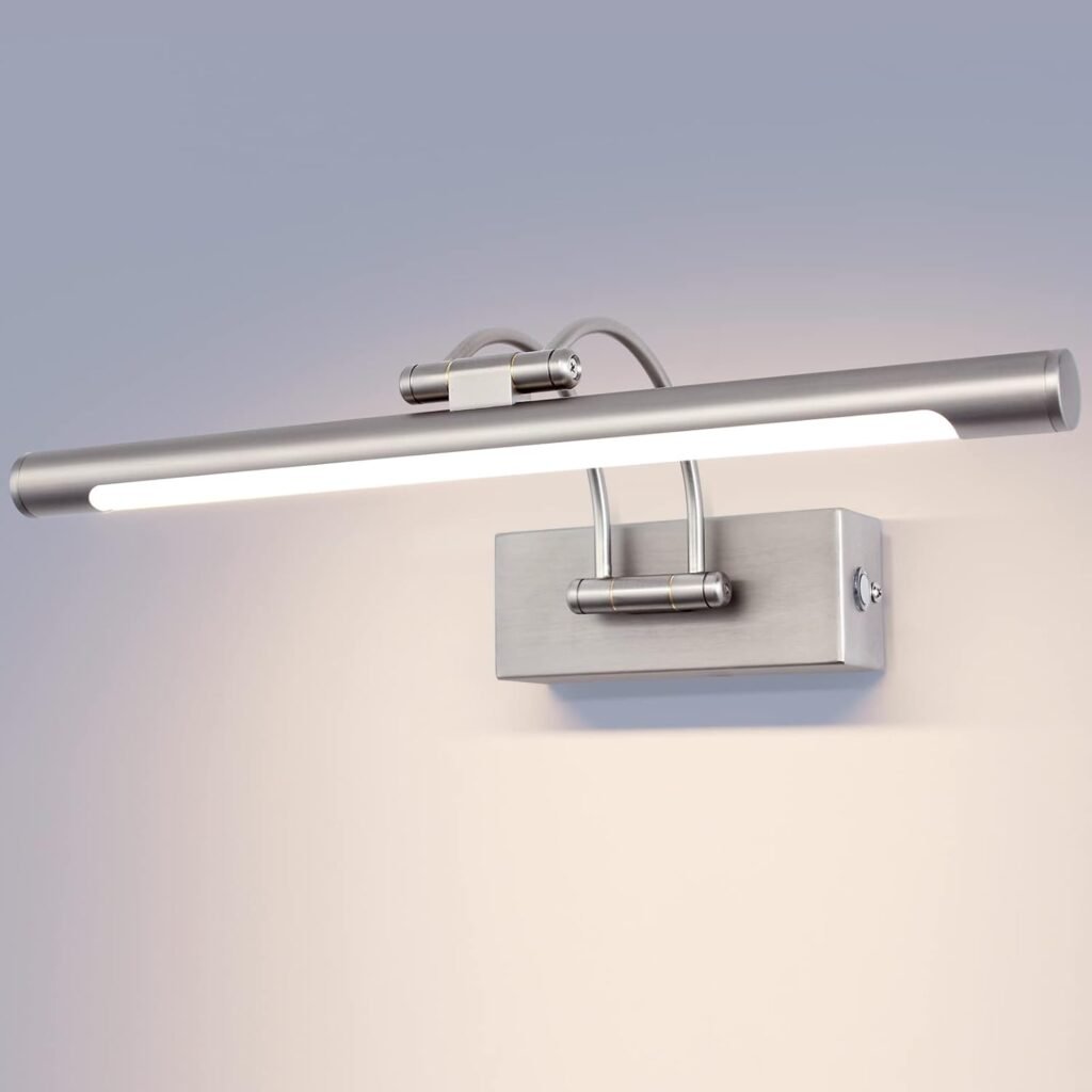 Badkamerlamp met instelbare kleurtemperatuur en sfeervolle verlichting