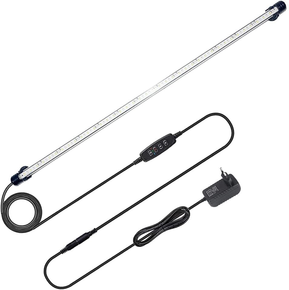 Aquariumverlichting LED blauw wit 71 cm met automatische dimfunctie