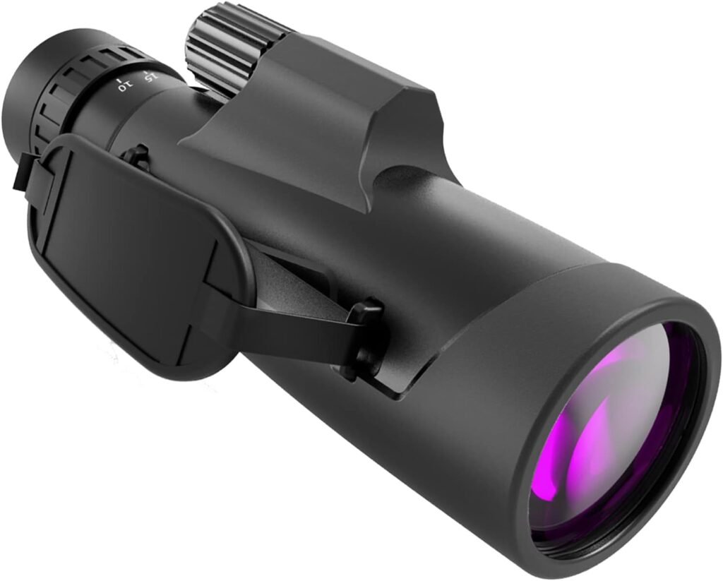 Monoculaire telescoop 10x30 zoom met ED-lens, 50 mm oculair, BAK4 en smartphone adapter