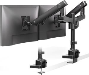 Monitorhouder 17-35 Inch – Verstelbare Monitorstandaard met Ergonomisch Design – Ruimtebesparende Beeldschermhouder – Stabiele Uitvoering