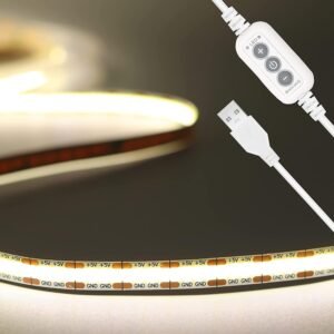 LED strip 5 meter met afstandsbediening, flexibele RGB verlichting en dimbare sfeerverlichting
