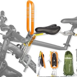 Kinderfietszitje voor mountainbike – Fietsstoeltje met 5-puntsgordel – Verstelbaar en comfortabel – Eenvoudige montage
