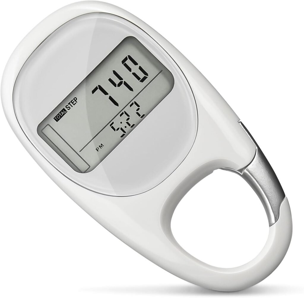 Mini stappenteller voor wandelen met LCD-display en nauwkeurige stappentelling