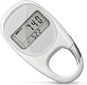 Mini stappenteller voor wandelen met LCD-display en nauwkeurige stappentelling