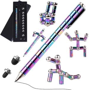 Regenboog magnetische fidget pen balpen