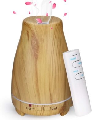 Ultrasone luchtbevochtiger en aromatherapie vernevelaar voor ontspanning