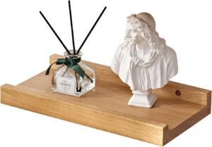 Zwevende Wandplanken Set – Moderne Wandplanken – Opbergplanken voor Slaapkamer – Inclusief Bevestigingsmaterialen