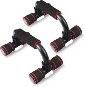 Push-up Standaard Set – Push-up Handvatten voor Thuisfitness – Verstelbare Parallettes – Duurzaam Staal met Schuimhandgrepen