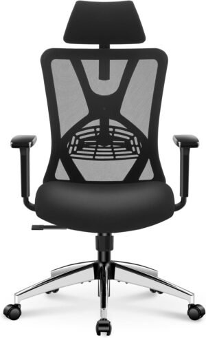 Ergonomische bureaustoel verstelbare schommelstoel voor werk en gaming