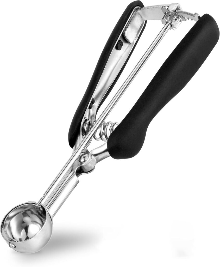 IJsschep RVS met comfortabele handgreep voor ijs en sorbet 30 mm