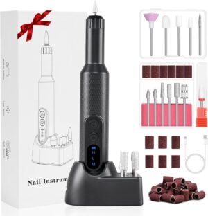Elektrische nagelvijl set met nagelboormachine en accessoires voor nagelverzorging