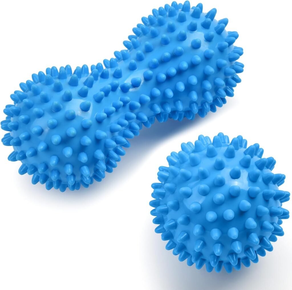 Diepe weefselmassage set met acupressuurkogels voor triggerpoints en spiermassage