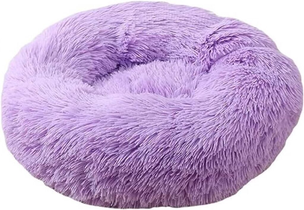 Donutkussen voor honden en katten als zacht huisdierenbed