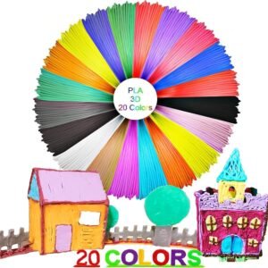 3D pen PLA filament navullingen 24 kleuren 1,75 mm 5 meter per navulling