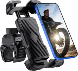 Universele telefoonhouder voor motorfiets en fiets - smartphonehouder met veilige bevestiging