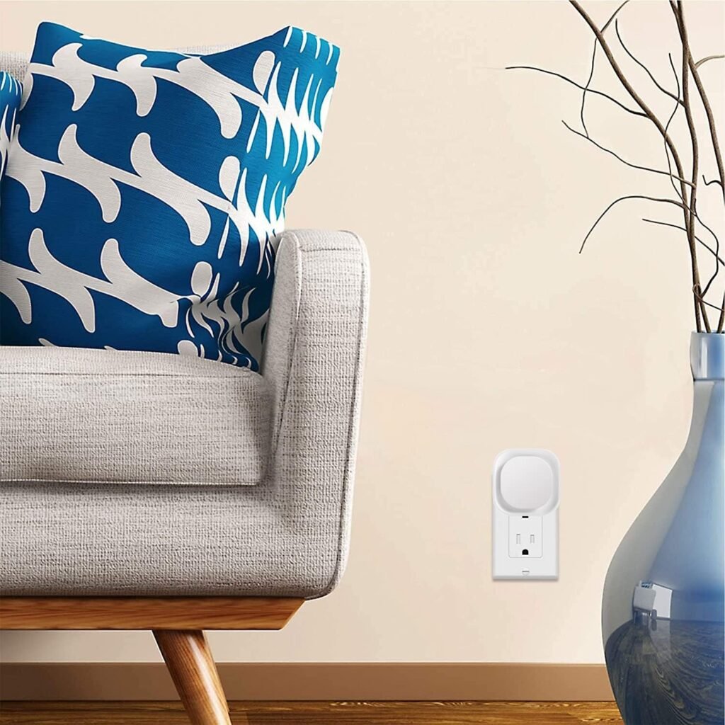 Automatisch nachtlampje met schemeringssensor voor stopcontact, energiezuinige nachtverlichting voor slaapkamer en gang