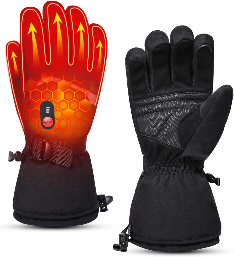 Verwarmde handschoenen XS voor mannen en vrouwen, oplaadbaar en elektrisch voor wintersport en buitenactiviteiten