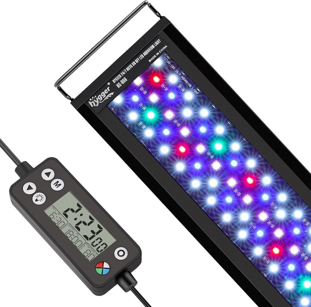 LED aquariumverlichting met instelbare helderheid voor zoetwateraquaria