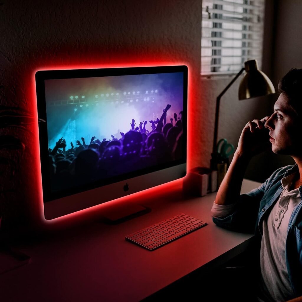 TV achtergrondverlichting LED-strip dimbaar COB LED warm wit 3000K