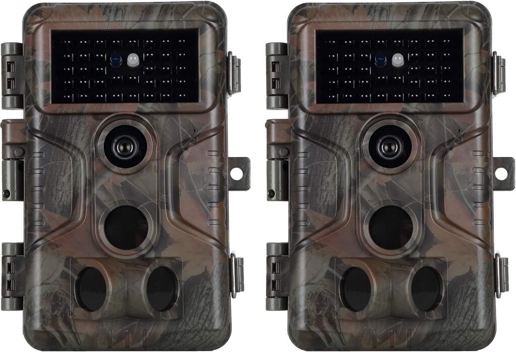 Wildcamera met bewegingsdetectie en waterdichte behuizing voor buitengebruik