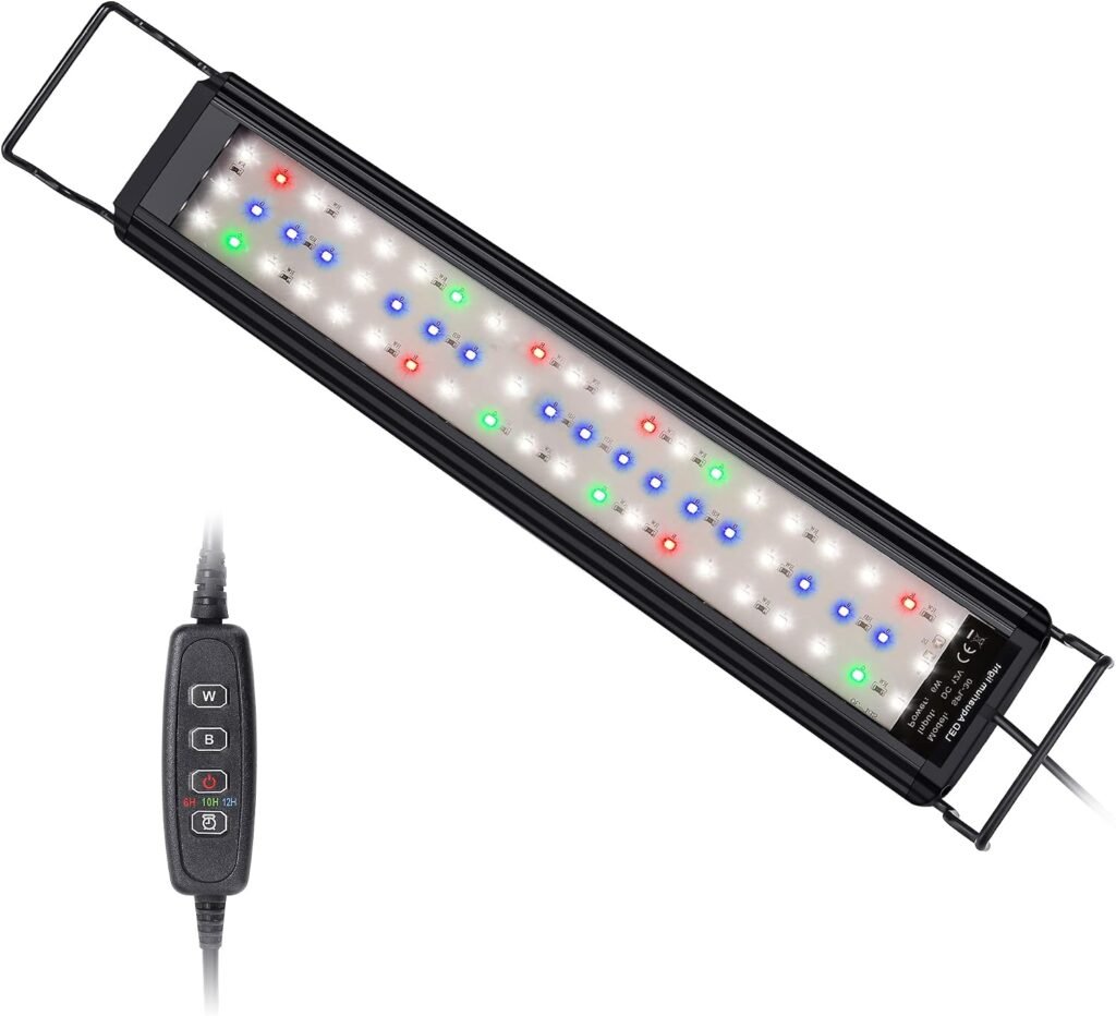 LED aquariumverlichting met controller en verstelbare helderheid
