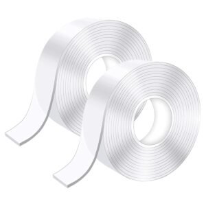 Dubbelzijdige Tape Extra Sterk – Transparante Montagetape voor Tapijt en Thuis – Wasbaar en Spoorloos Verwijderbaar – 10 Meter