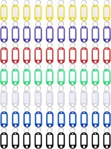 Sleutelhangers Beschrijfbaar – Sleutelbord met Verwisselbare Labels – Duurzame Sleutelorganisatie – Inclusief Montagemateriaal