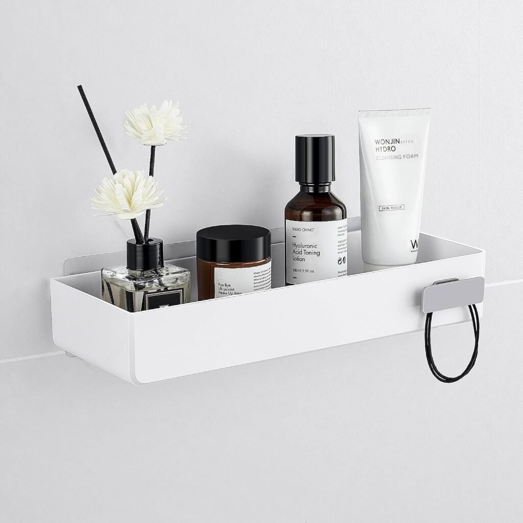 Zelfklevende shampoohouder doucheplank voor badkamerwand zonder boren