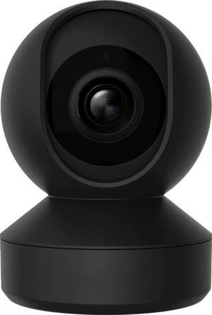 WiFi beveiligingscamera binnen 4MP met pan tilt, 2.4/5GHz WiFi en IR nachtzicht zwart