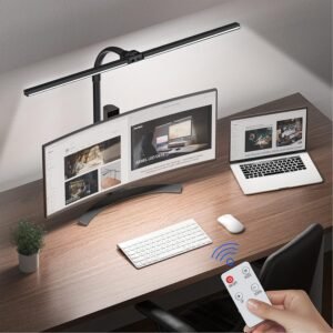 Dimbare monitorlamp met verstelbare arm en USB-aansluiting