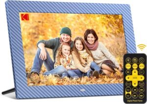 Draadloze digitale fotolijst 10 inch met afstandsbediening, WiFi en SD-kaartsleuf